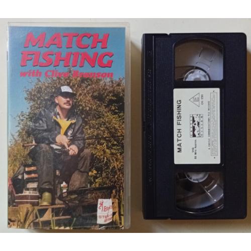 Видеокассета Match Fishing with Clive Branson (1989) (фирма) 