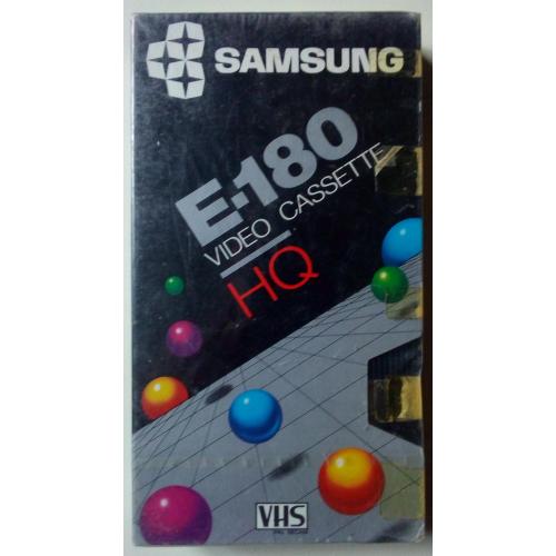 Видеокассета Samsung E 180 HQ 