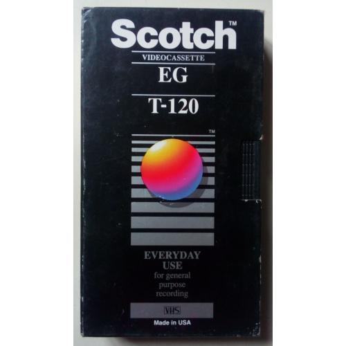 Видеокассета Scotch T 120 