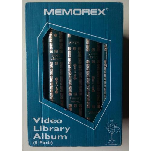 Видеокассеты в упаковке Memorex E 180 (4 штуки)