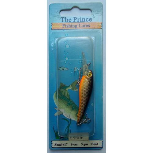 Воблер The Prince Fishing Lures Shad#17 (новый)