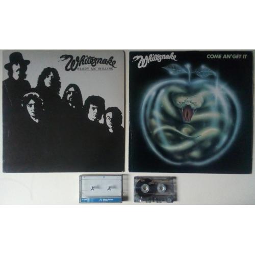 Whitesnake - Ready An’Willing 1980 + Come An'Get It 1981 (TDK T1 90 - запись с LP)