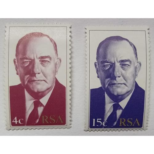 ЮАР 1978 Президент Ворстер, MNH