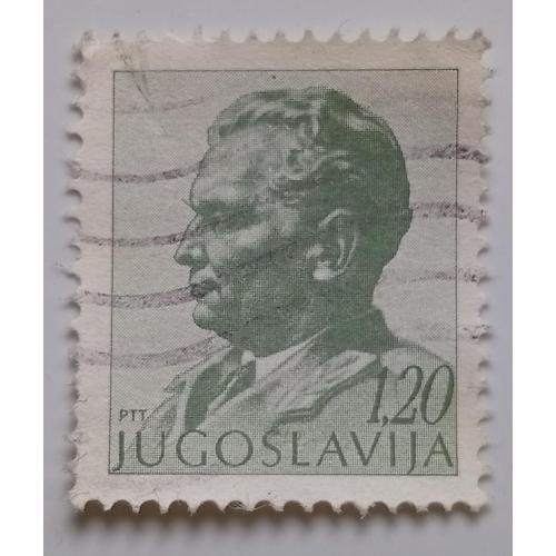 Югославия 1974 Президент Тито, гашеная