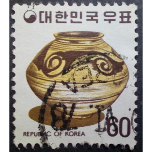 Южная Корея 1975 Керамика, гашеная(I)