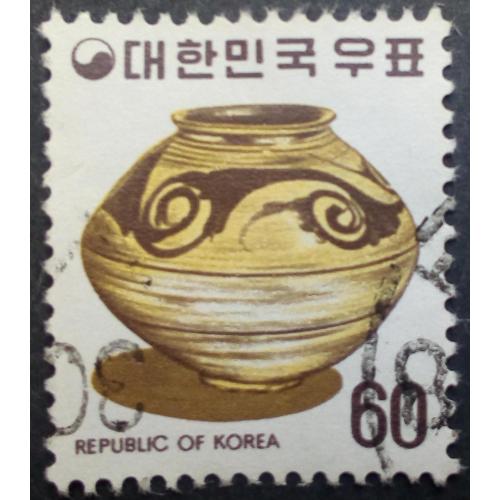 Южная Корея 1975 Керамика, гашеная