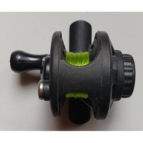 Зимняя катушка 45 мм, черная, барабан