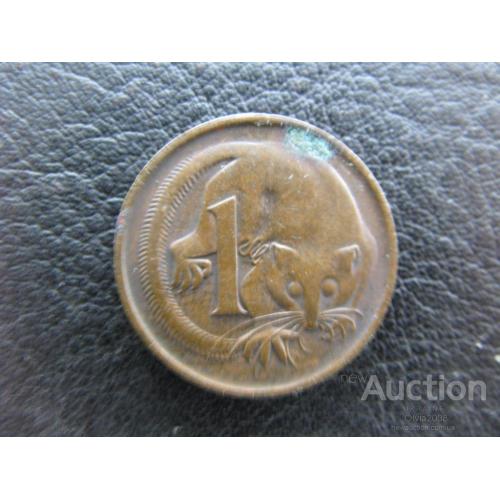 Австралия 1 цент 1977 Карликовый летучий кускус