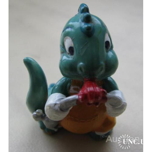 Игрушка Киндер Сюрприз фигурка Динозавр строитель №1 Die Dapsy Dinos 1995