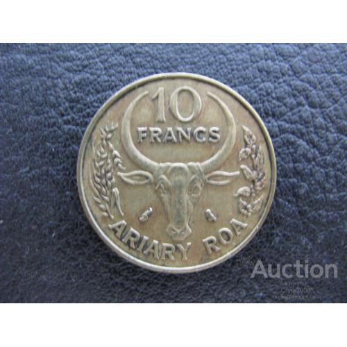 Мадагаскар 10 франков 1971