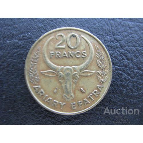 Мадагаскар 20 франков 1970