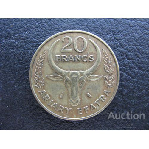 Мадагаскар 20 франков 1971
