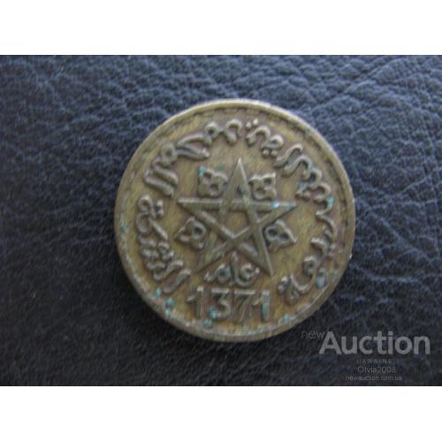 Марокко  10 франков 1371 1952 Французский протекторат