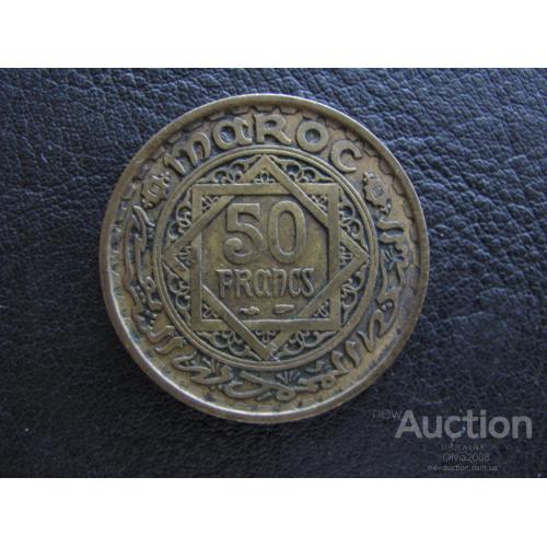 Марокко  50 франков 1371 1952 Французский протекторат