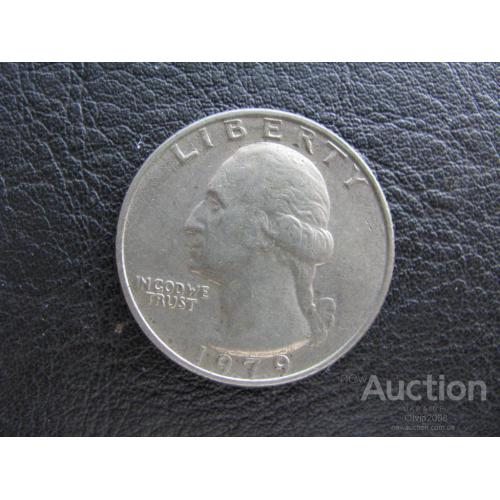 США 25 центов квотер 1979