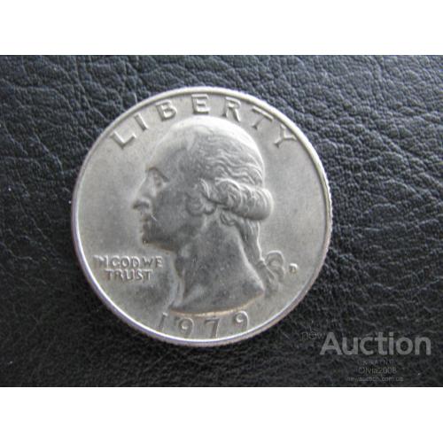 США 25 центов квотер 1979