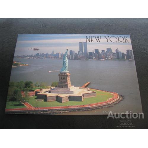 США Открытка Статуя Свободы Нью - Йорк №203 Чистая