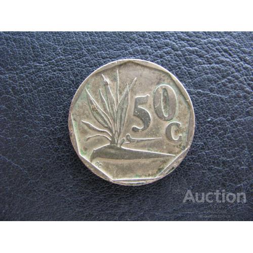 ЮАР 50 центов 1991 Антилопа