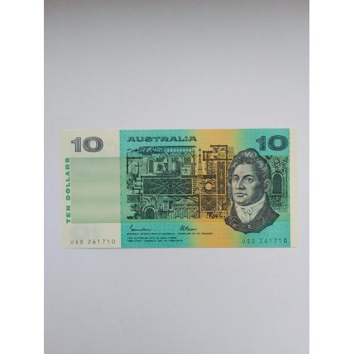 Австралія 1985р 10 доларів UNC