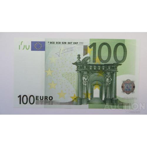 Італія 100 євро 2002 S J022 UNC