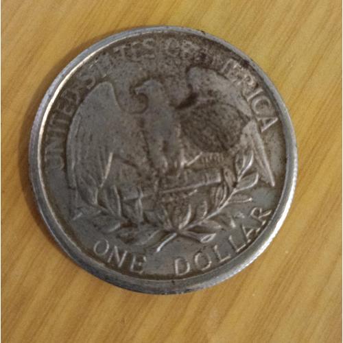 Один доллар США 1865 года 