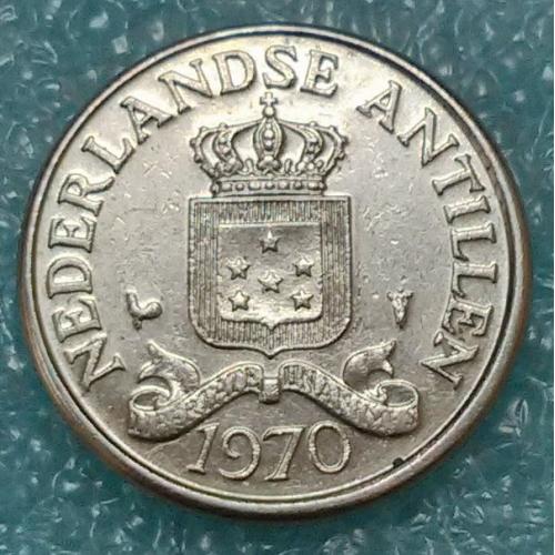 Нідерландські Антіли 1970 25 центів раре 1017