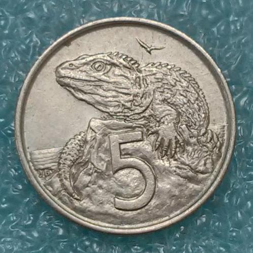 Нова Зеландія 1967 5 центів 1415