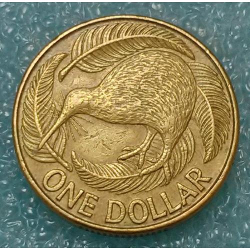 Нова Зеландія 1991 1 долар раре 0948