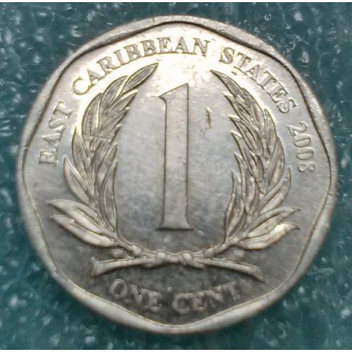 Східні Кариби 2008 1 цент 0718