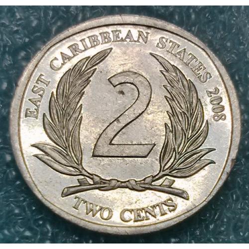 Східні Кариби 2008 2 центи 0729
