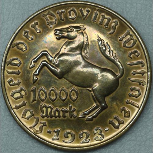 10000 марок 1923 рік Німеччина