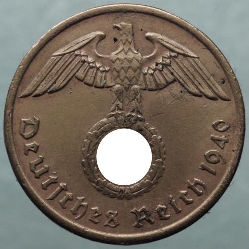 2 рейхс пфеннига 1940 рік А