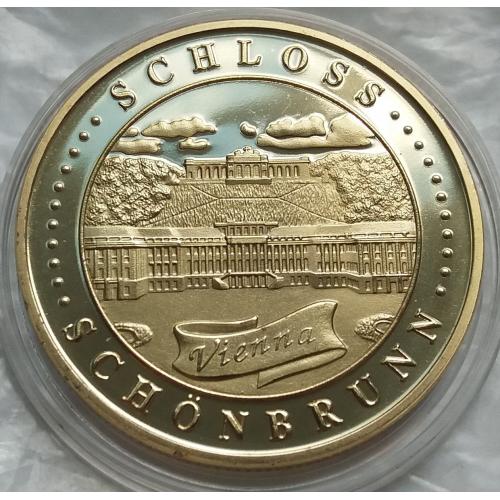 Пам'ятна монета-медаль Дворець Шьонбрунн Вена