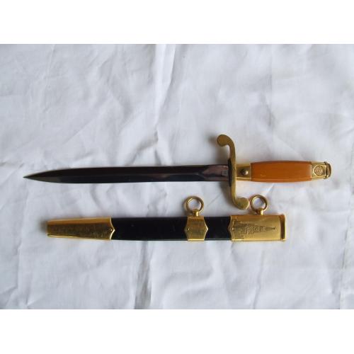 Кортик ЗИК- общевойсковой с позолотой г.в. 1955 год