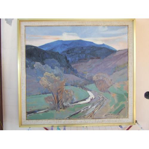 Нар.худ.Урср. Кашшай А. 1921-1991 рр. роз. 100х90 см. п.о. 1970 рр. закарпатська школа Ужгород .