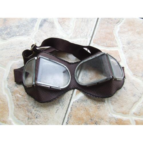 Очки стекляные защитные для токаря или... 1950- 1960 гг