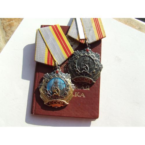      Орден Трудова слава 2 ст №9119 і 3 ст. 488060 +доки на Романова Л. наг. 1981 р. і 1988 р.