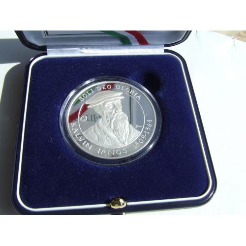 Срібло 1 унція 925 проба +сертифікат коробка. 5000 форінтів 2009 рік .чекан Будапешт. ВР.