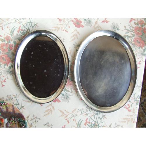 тарілка піднос 2 штуки роз 29х22 см і 25х20 см 1990 рр. ссср