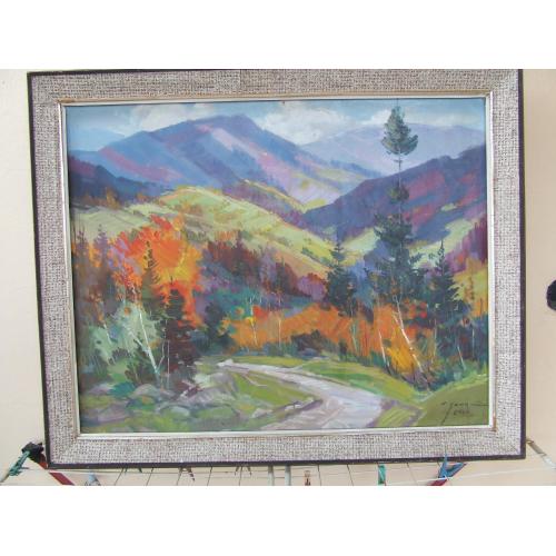 Закарпатская школа ЧСЗХУ Усик С. к.м. раз. 85х70 см. 2000 г. Ужгород.