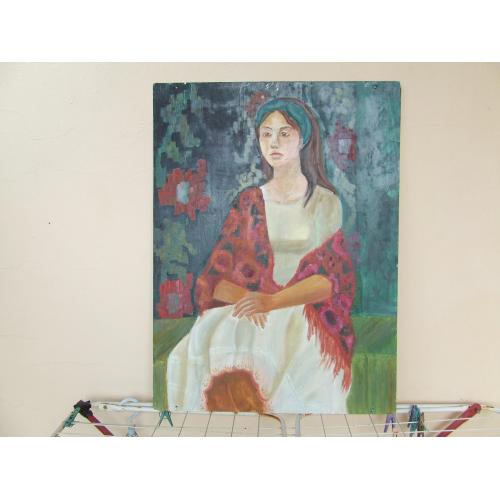 Закарпатская школа. Г. Мандин раз. 80 х 60 см. к.м. 2000 гг. Ужгород.