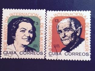 1965г Куба  Lidia Doce  Klara Cetkin