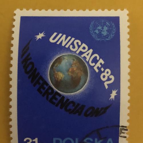 ПОЛЬША 1982г 11конференция  ООН по исследованию и использованию косм, пространства