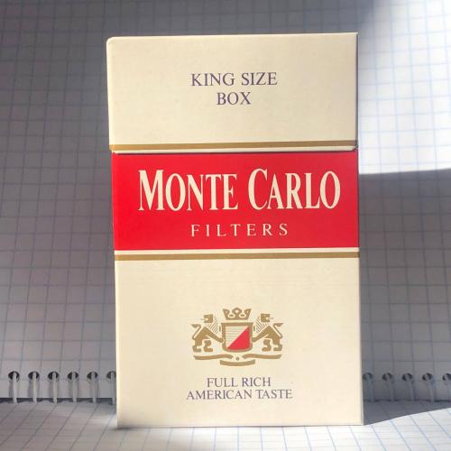 Американские сигареты "Monte Carlo"  90-х годов