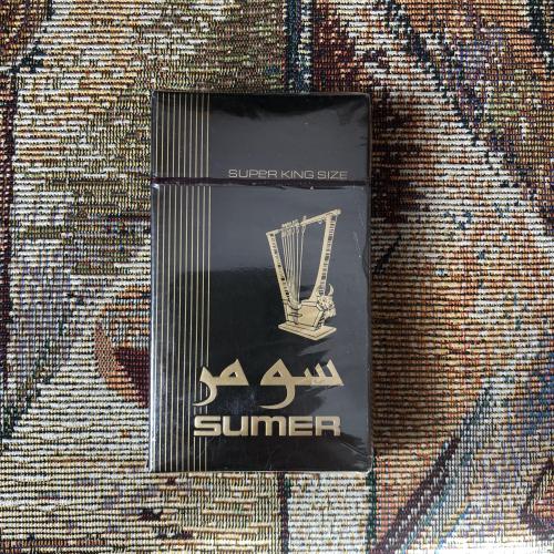 Иракские сигареты времён СССР «Sumer 100 mm”