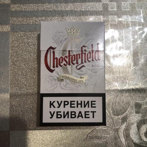 Сигареты Chesterfield Red, РФ, 2012