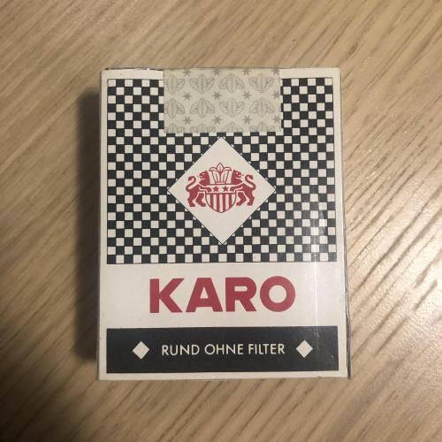 Сигареты KARO, ГДР, 80-е