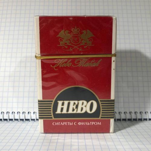 Сигареты "Нево" 1999 год, Санкт-Петербург, ПаРашка