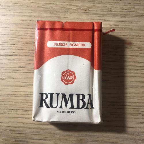 Сигареты “Rumba” Эстония, СССР, 80-е