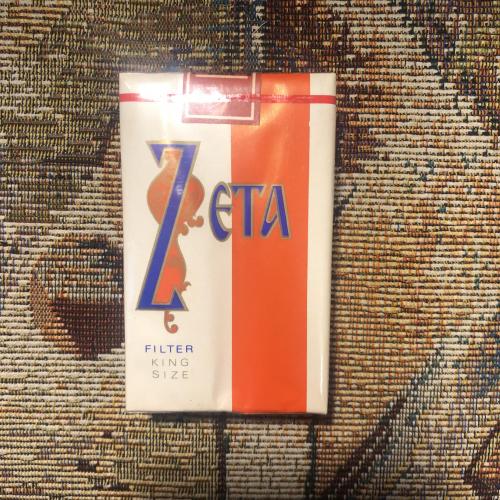 Югославские сигареты Zeta 90-е